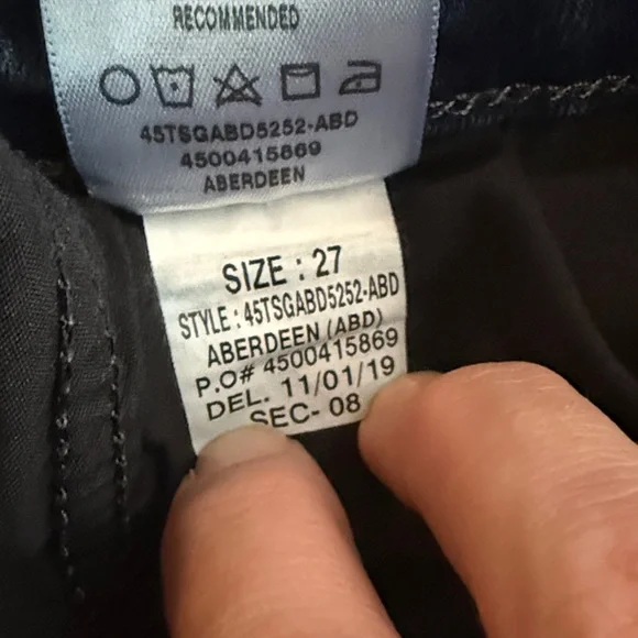 Joes Jeans Dark Blue Skinny Jeans SZ 27 - Picture 8 of 9